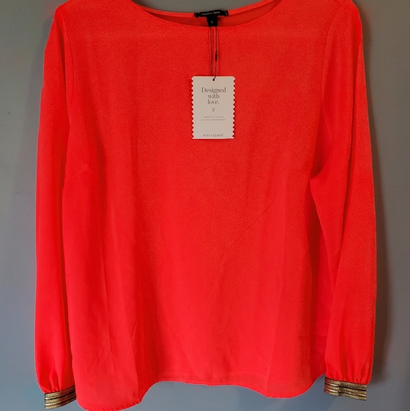 Neon Stella & Dot Blouse - Picture 3 of 4